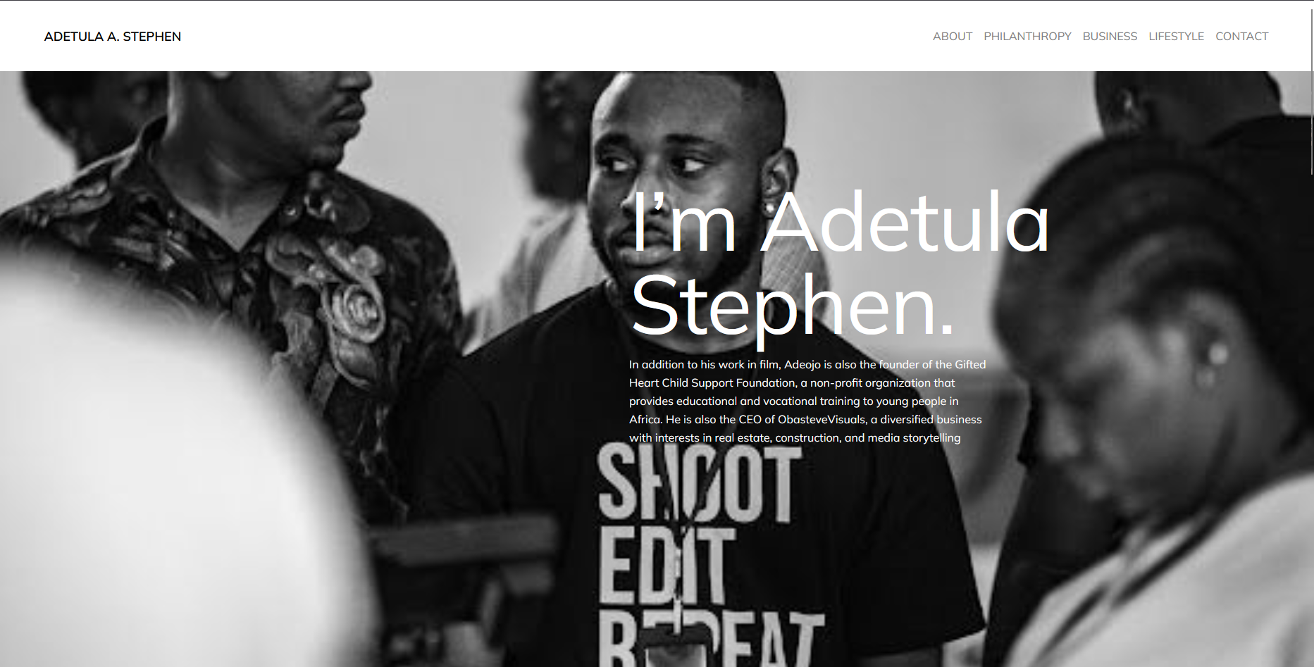 Adetula Stephen Portfolio